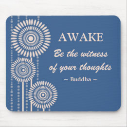Buddha Quote Mousepad Muismat