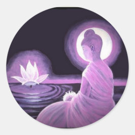 Buddha Ronde Sticker
