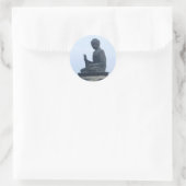 Buddha Ronde Sticker (Tas)