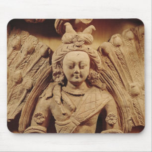 Buddha Sakyamuni uit de 6de-7de eeuw in Tumshuq Muismat