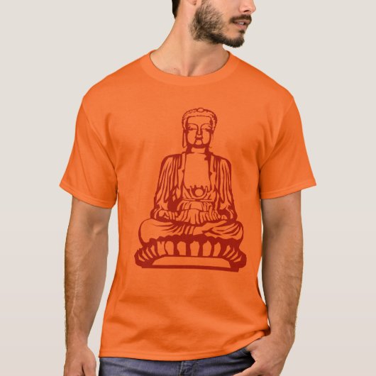 Buddha Scroll T-shirt (Voorkant)