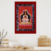 Buddha Shakyamuni 4 Religieuze Art Poster Series (Keuken)