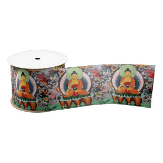 Buddha Shakyamuni lint, groot, Tibet / Nepal Lint