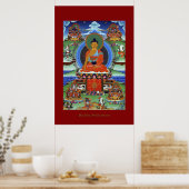 Buddha Shakyamuni Religieuze Art Poster Series (Keuken)