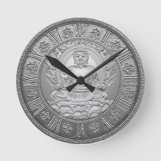 Buddha Silver Kijk Ronde Klok (Voorkant)