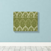 Buddha Spiritueel Modern Zen Wrapped Canvas Afdruk (Insitu (Houten vloer))