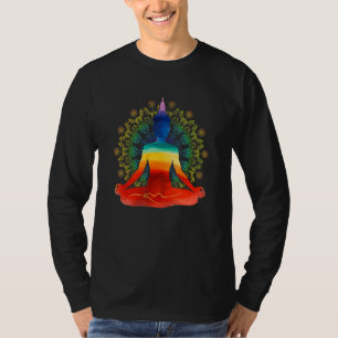 Buddha Statue Buddhist Buddhism Zen Yoga Meditatio T-shirt