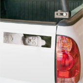 Buddha Statue Bumpersticker (Op Truck)