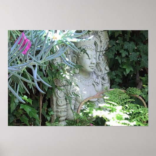 Buddha Statue Poster (Voorkant)