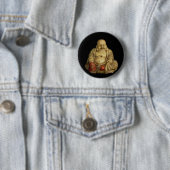 Buddha Statue Ronde Button 5,7 Cm (In situ)