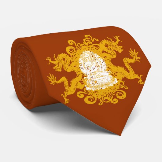 Buddha Stropdas (Opgerold)