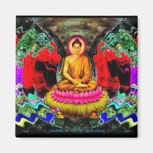Buddha Swirl - Magnet Magneet