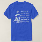 Buddha Teaching And Science Inspiration Motivation T-shirt (Design voorkant)