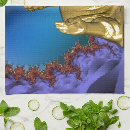 Buddha Theedoek (Gevouwen)