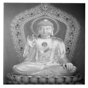 Buddha Tile Tegeltje