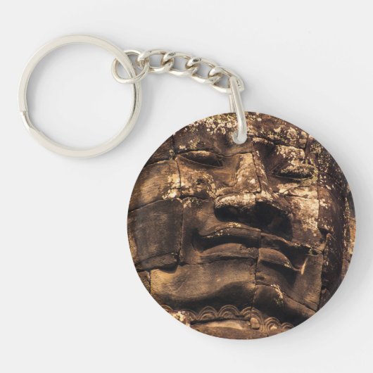 Buddha Totem Angkor Wat Keychain (Voorkant)