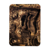 Buddha Totem Angkor Wat Magnet – Rounded Rectangle (Vertical)