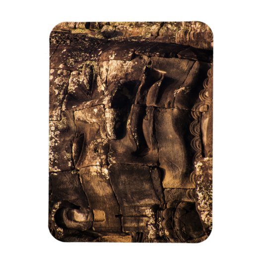 Buddha Totem Angkor Wat Magnet – Rounded Rectangle (Vertical)