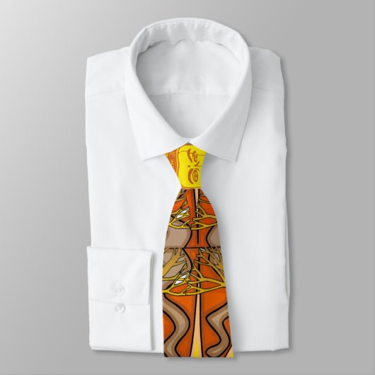 "BUDDHA TREE" NECKTIE STROPDAS (Gebonden)