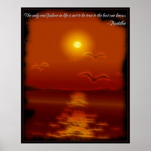 Buddha True Quote Poster (Voorkant)