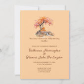 Buddha Under A Tree Buddhist Wedding Ceremony  Kaart (Voorkant)