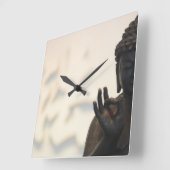 Buddha Vierkante Klok