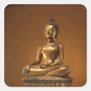 Buddha Vierkante Sticker