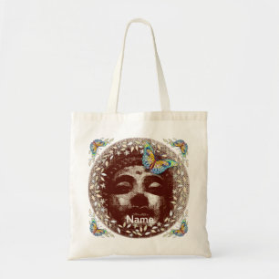 Buddha Vlinder boodschappentas Tote Bag