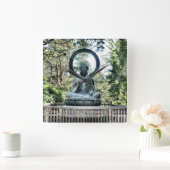 Buddha Wall Clock Vierkante Klok (Huis)