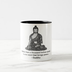 Buddha Wisdom Tweekleurige Koffiemok