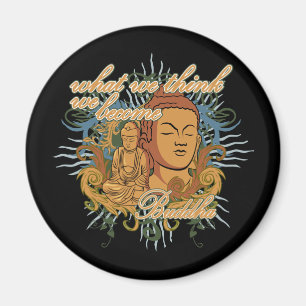 Buddha wordt Quote Magneet