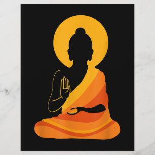 Buddha YingYang Zen Yoga, Relax, Geniet van het le Flyer