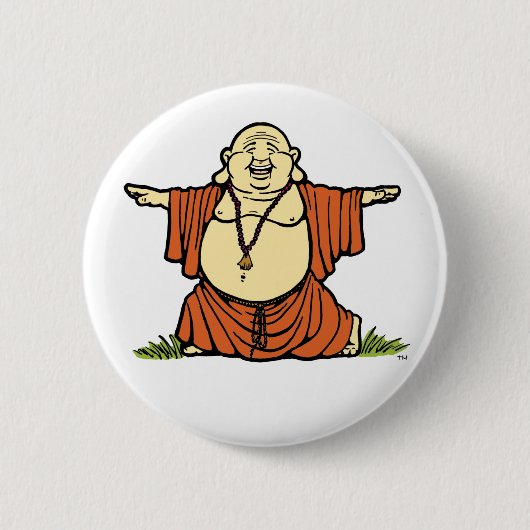 Buddha Yoga Button (Voorkant)