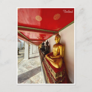 Buddhas Wat Pho Thailand Briefkaart