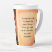 BuddhaToday V2 #5 Tasse Zen Latte (Angle droit)