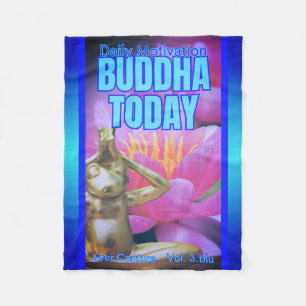 BuddhaTodayV3.blu #1 Cozy Buddha Fleece Deken