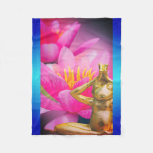BuddhaTodayV3.blu #3 Knus Buddha Fleece Deken