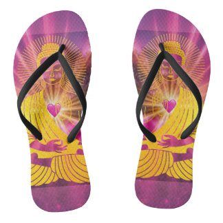 BuddhaTodayV4 #1 'Loop in Vrede' Teenslippers