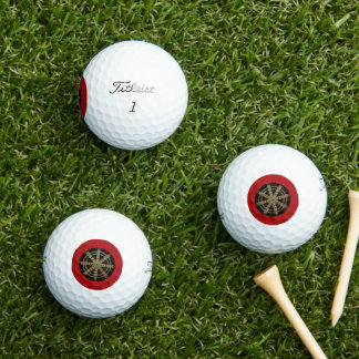 Buddhisme Gouden Dharmawiel Golfballen