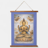 Buddhist Bodhisattva Tang Dynasty Style Hangend Wandkleed (Voorkant)