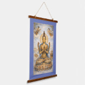 Buddhist Bodhisattva Tang Dynasty Style Hangend Wandkleed (Gebogen)