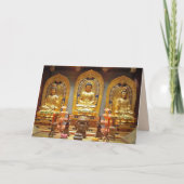 Buddhist shrine greeting card kaart (Voorkant)