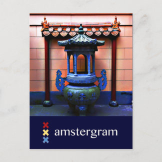Buddhist Temple Amsterdam Briefkaart
