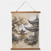 Buddhist Temple Hangend Wandkleed (Voorkant)