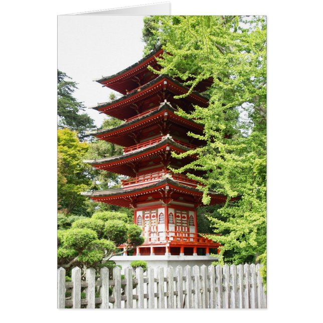 Buddhist Wooden Pagoda (Voorkant)