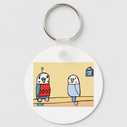 Buddie vindt Buddy Sleutelhanger (Voorkant)