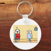 Buddie vindt Buddy Sleutelhanger (Voorkant)