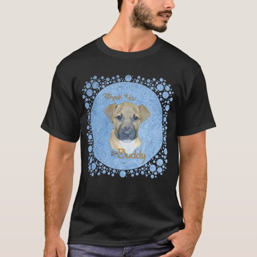 Buddy Blue T-shirt (Voorkant)