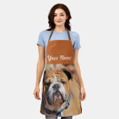 Buddy Bulldog Schort (Gedragen)