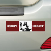 Buddy Christus Bumpersticker (Op auto)